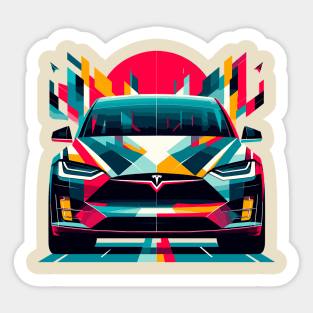 Tesla Model X Sticker